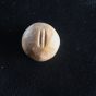 An ancient stone weight, marked as being two-gerah that was discovered near the Old City of Jerusalem. (Eliyahu Yanai, City of David)